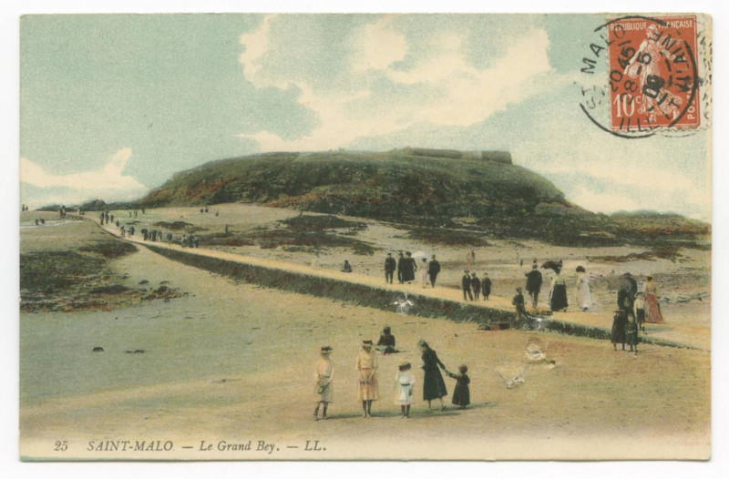 Carte postale ancienne 25 Saint-Malo - Le Grand Bey.