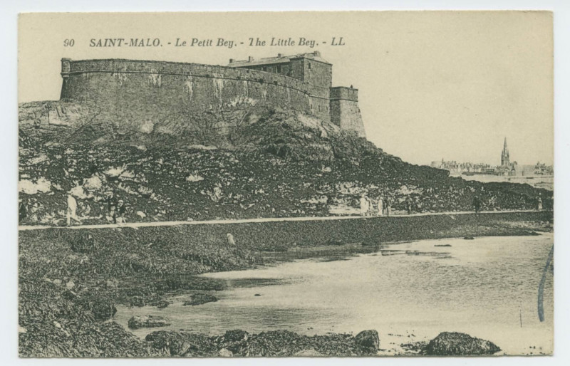 Carte postale ancienne 90 Saint-Malo - Le Petit Bé. The little bey.