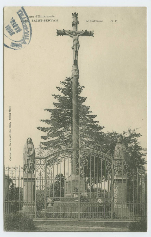 Carte postale ancienne 2532 - Saint-Servan - Le calvaire. G.F.