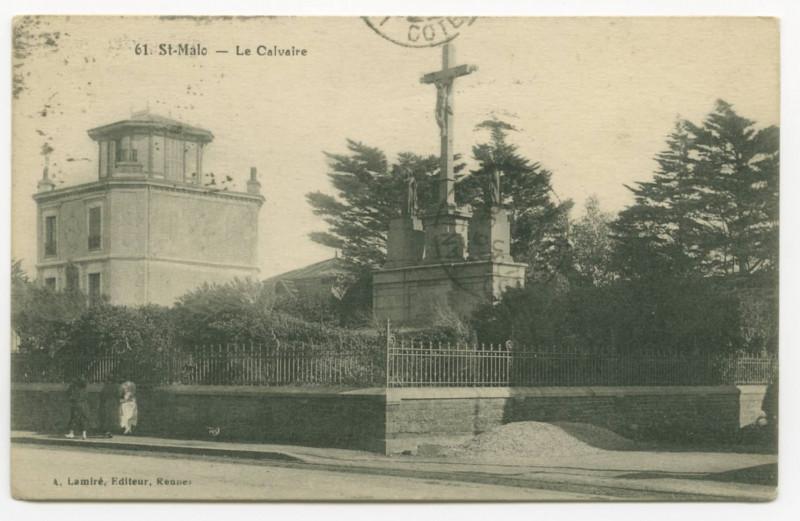 Carte postale ancienne 61 - Saint-Malo - Le calvaire.