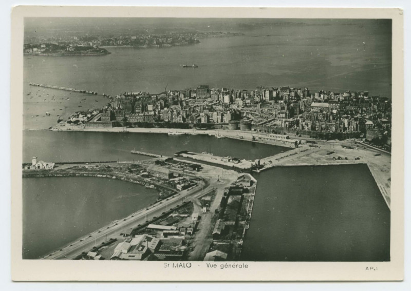 Carte postale ancienne Saint-Malo - Vue Generale