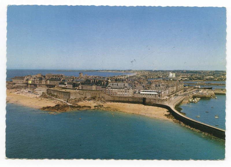 Carte postale ancienne Saint-Malo - Vue Generale.