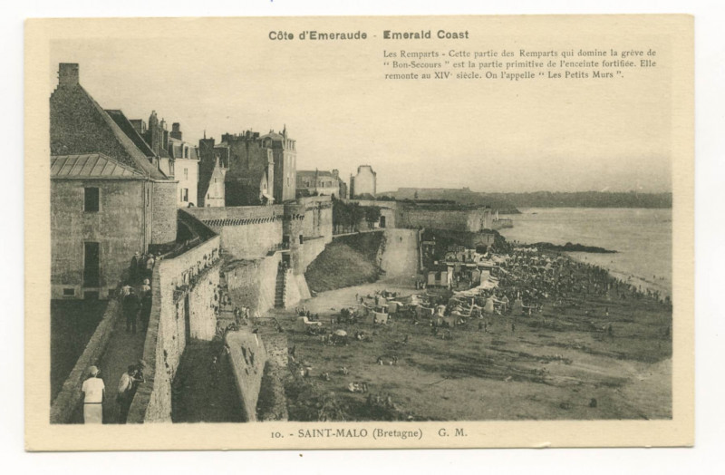 Carte postale ancienne 10  Saint-Malo (Bretagne)