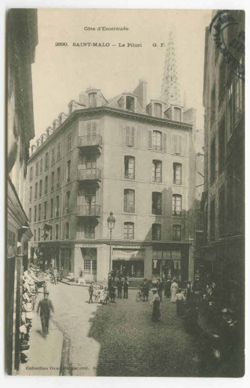 Carte postale ancienne 2890  Saint-Malo - Le pilori.