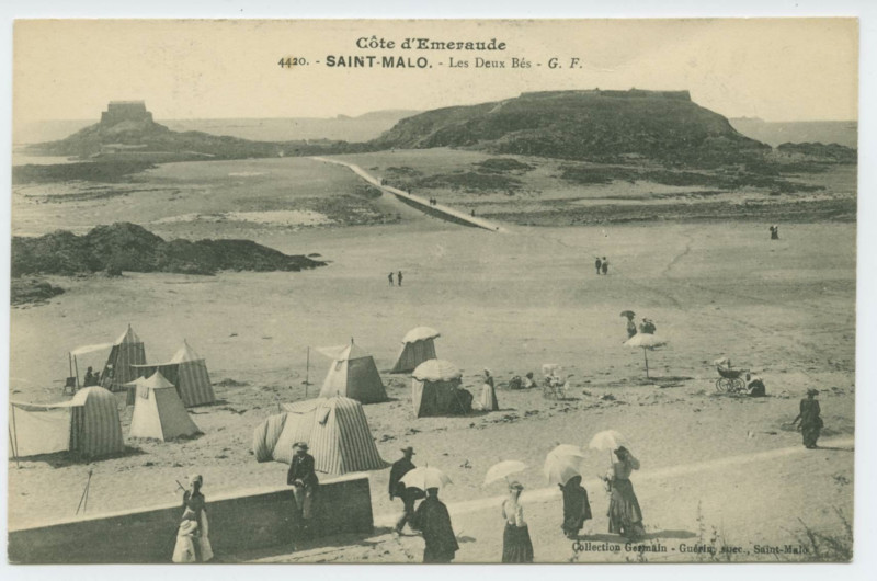 Carte postale ancienne 4420  Saint-Malo - Les deux Bés.