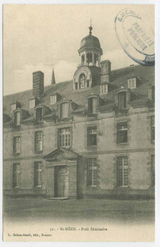 Carte postale ancienne 31 -  St-Meen. - Petit Séminaire.