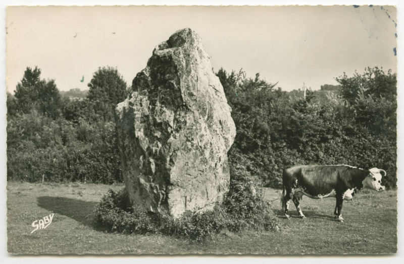 Carte postale ancienne 10 - Saint-Suliac (I.-et-V.) - La Dent de Gargantua