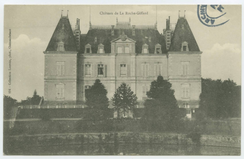 Carte postale ancienne Château de la Roche-Giffard