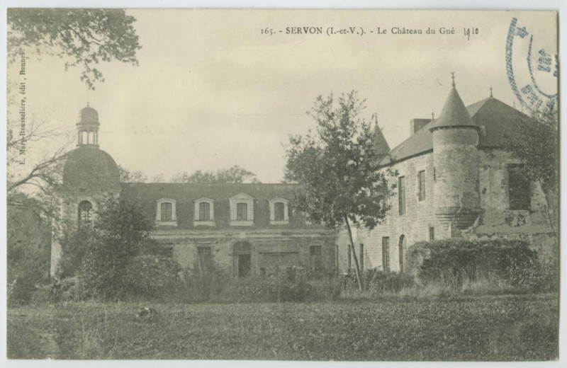 Carte postale ancienne 165. Servon (I.-et-V.) - Le Château du Gué
