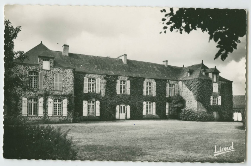Carte postale ancienne Thourie (Ille-et-Vilaine) - Château des Raimbaudières