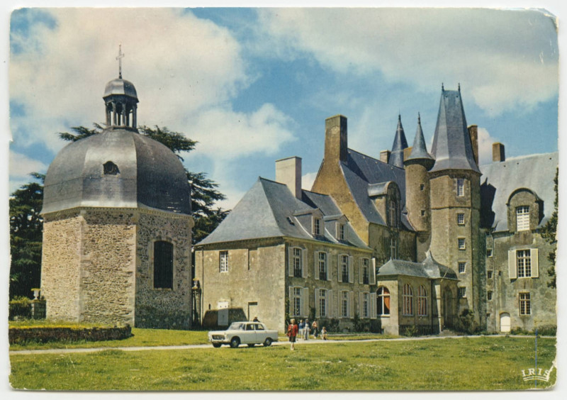 Carte postale ancienne 1597 - Argentré du plessis - 35  Château des Rochers Sévigné.