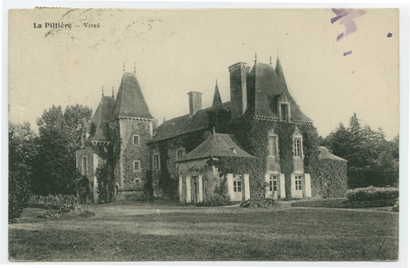 Carte postale ancienne La Piltière - Vitré