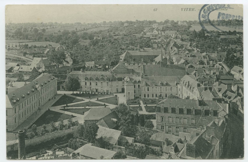 Carte postale ancienne 67. Vitré - Vue Generale.