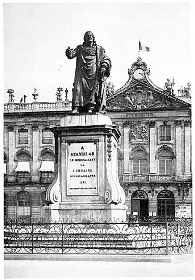 Carte postale ancienne StatueStanislas19e