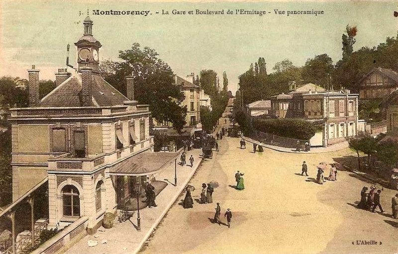 Carte postale ancienne Montmorency 12