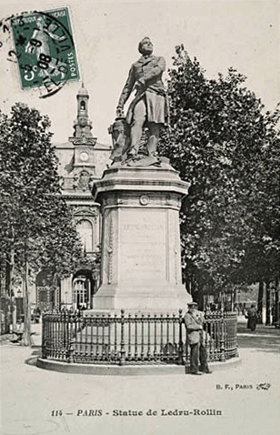 Carte postale ancienne Ledru-Rollin par Léopold Steiner Paris