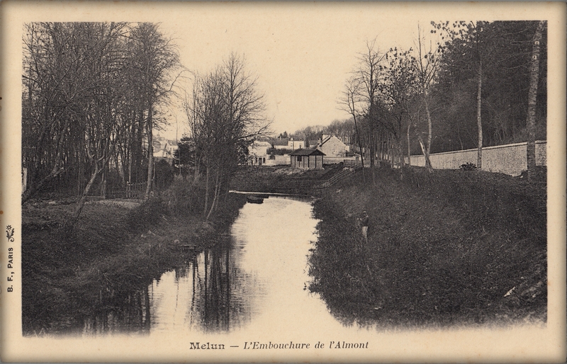 Carte postale ancienne Almont013-embouchure-bf