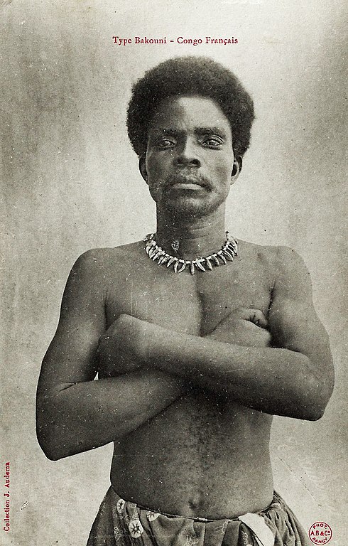 Carte postale ancienne Type Bakouni (Congo Français)