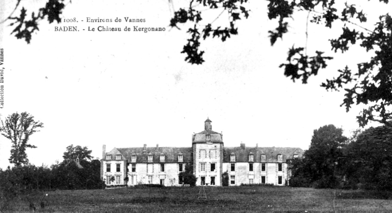Carte postale ancienne Baden Kergonano