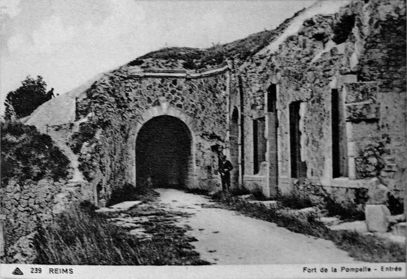 Carte postale ancienne Fort pompelle 05274