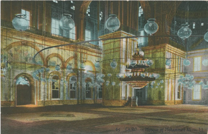 Carte postale ancienne Interior of Mohammed Ali Mosque