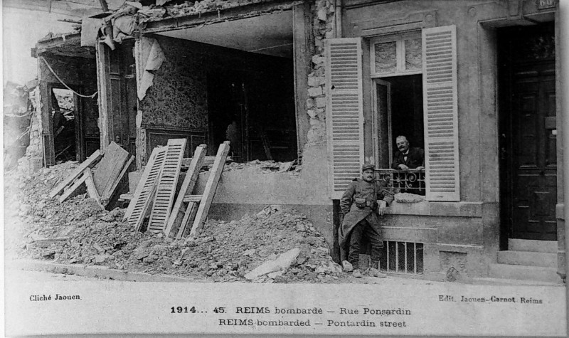Carte postale ancienne Rue ponsardin 1GM 5295