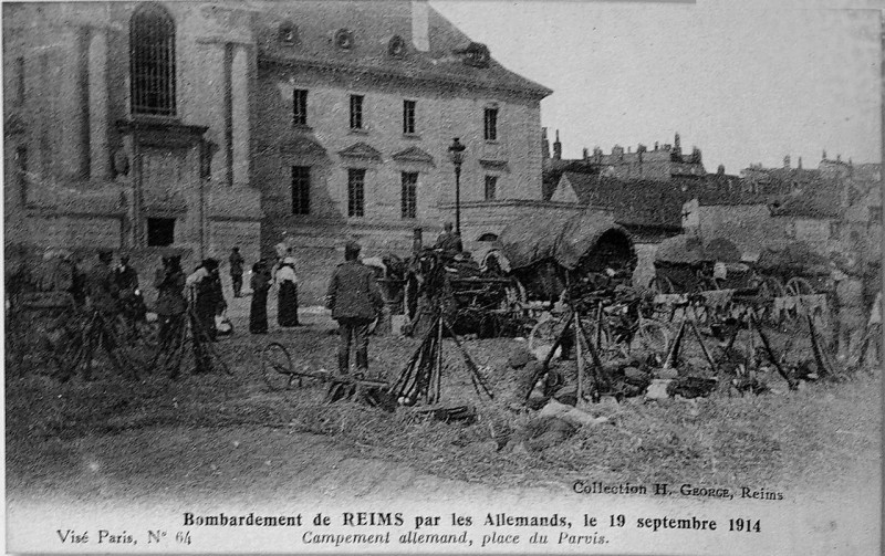 Carte postale ancienne Sept 1914 palais de justiCe 05081