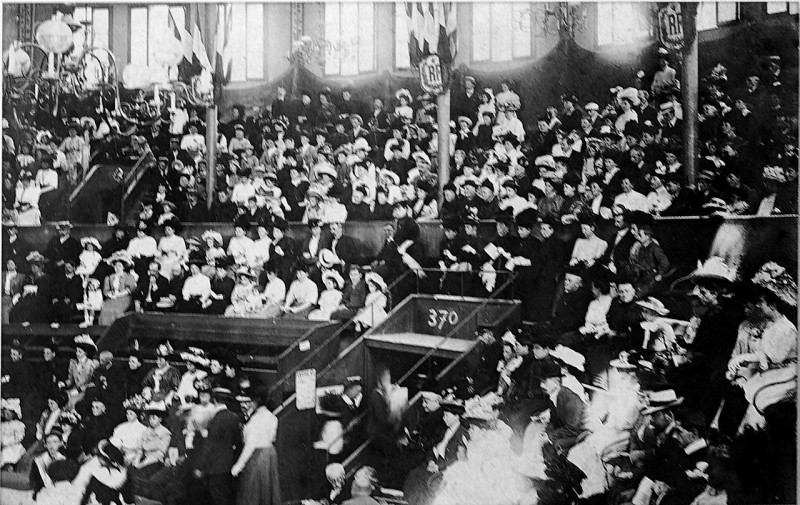 Carte postale ancienne Cirque de reims début XXe 05060