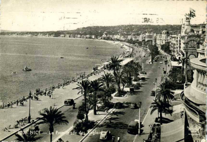 Carte postale ancienne 820 Nice, La Promande des Anglais (NBY 6245)