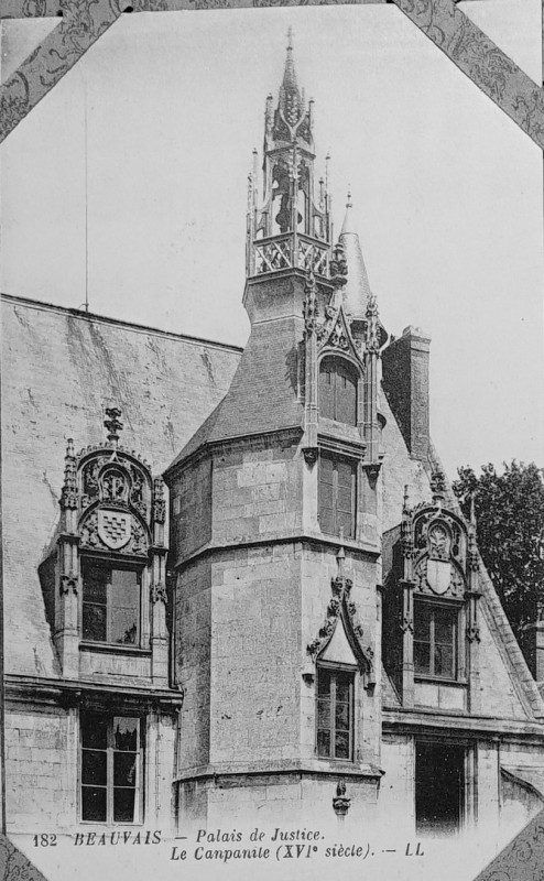 Carte postale ancienne Cpa album 10 1005185 beauvais (campanile XVIe) à Beauvais