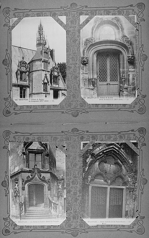 Carte postale ancienne Cpa album 10 1005185 beauvais à Beauvais