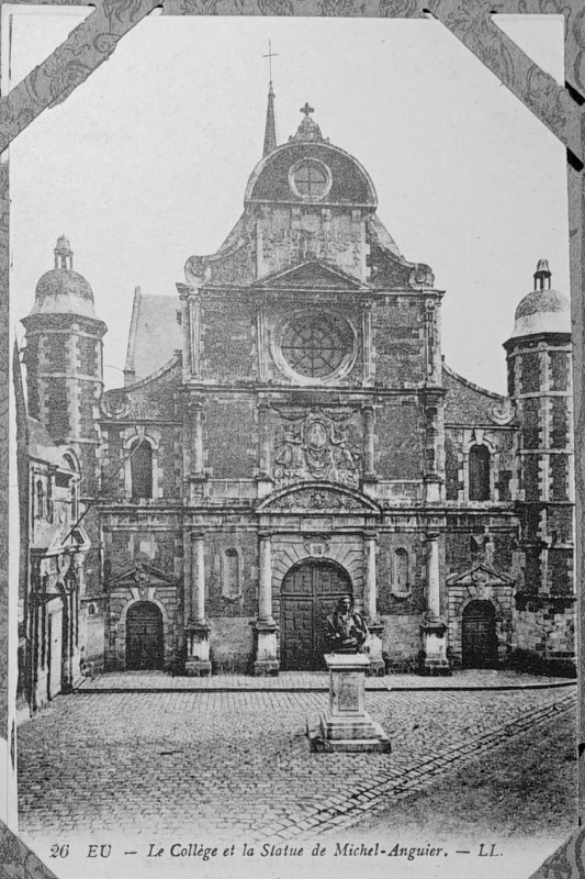 Carte postale ancienne Cpa album 10 1005183 eu (chapelle) à Eu
