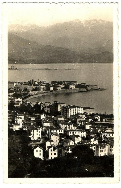 Carte postale ancienne Corse du Sud Ajaccio Cité du Forcone carte-photo à Ajaccio