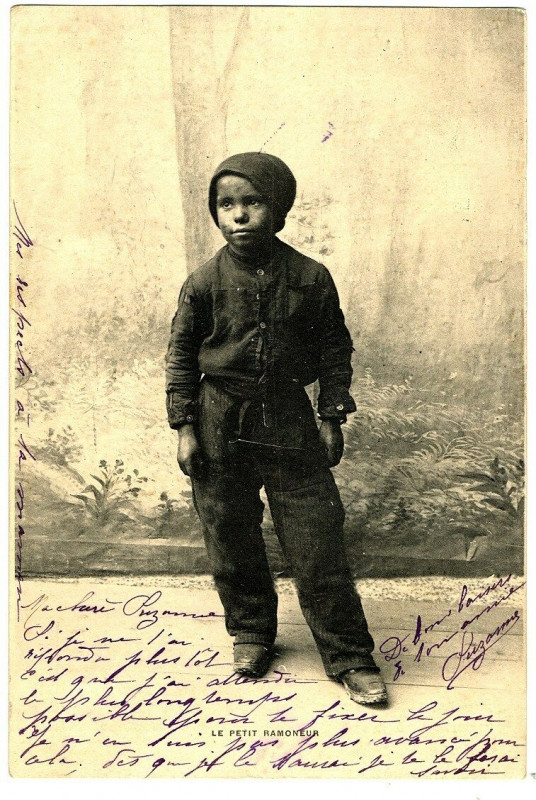 Carte postale ancienne Savoie Le Petit Ramoneur