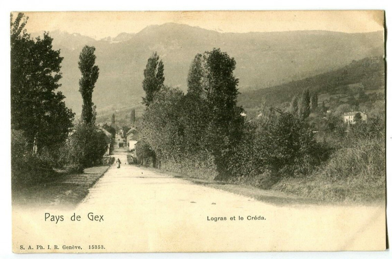 Carte postale ancienne Ain Logras et le Crédo
