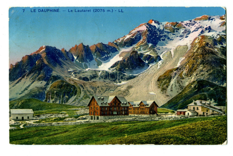 Carte postale ancienne Hautes-Alpes Le Lautaret