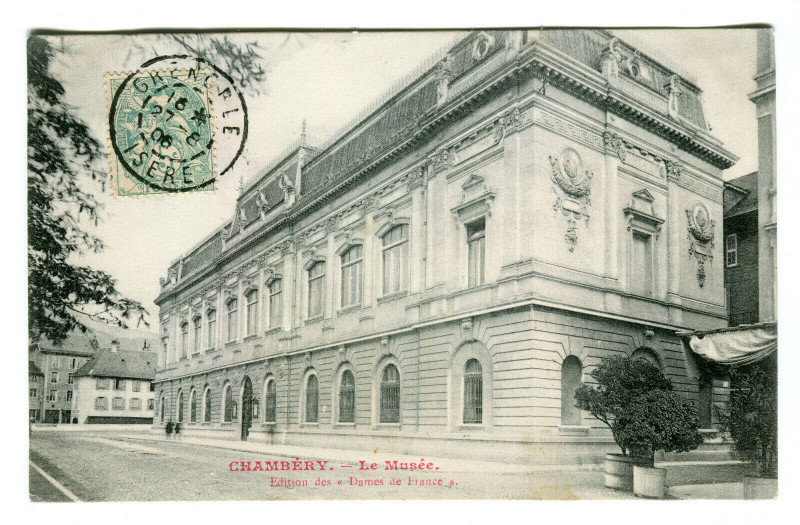 Carte postale ancienne Savoie Chambéry Le Musée à Chambéry