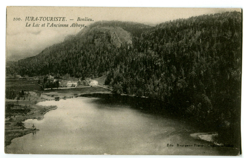 Carte postale ancienne Jura Vallée de la Frasnée à La Frasnée