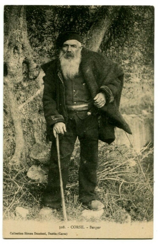 Carte postale ancienne Corse Berger