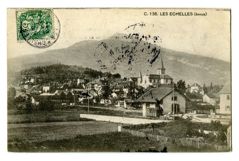 Carte postale ancienne Savoie Les Echelles