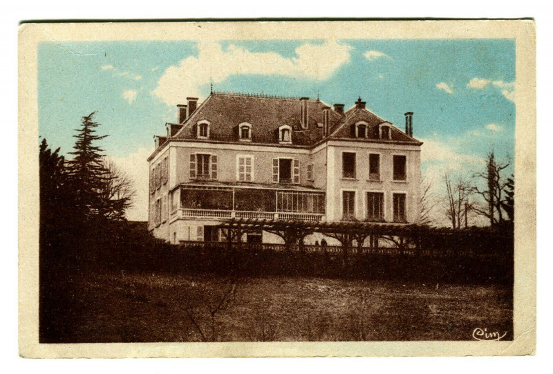 Carte postale ancienne Rhône Bois d'Oingt Caisse Le Travail