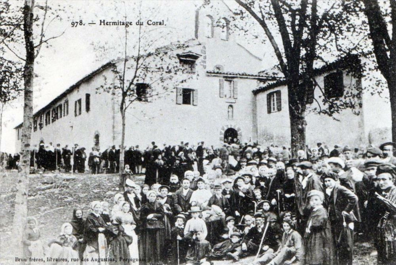 Carte postale ancienne Hermitage Du Coral (Belle Animation