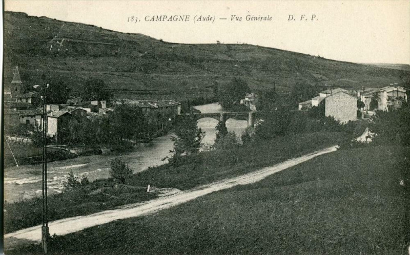 Carte postale ancienne Campagne Vue Generale (Frais de port gratuit