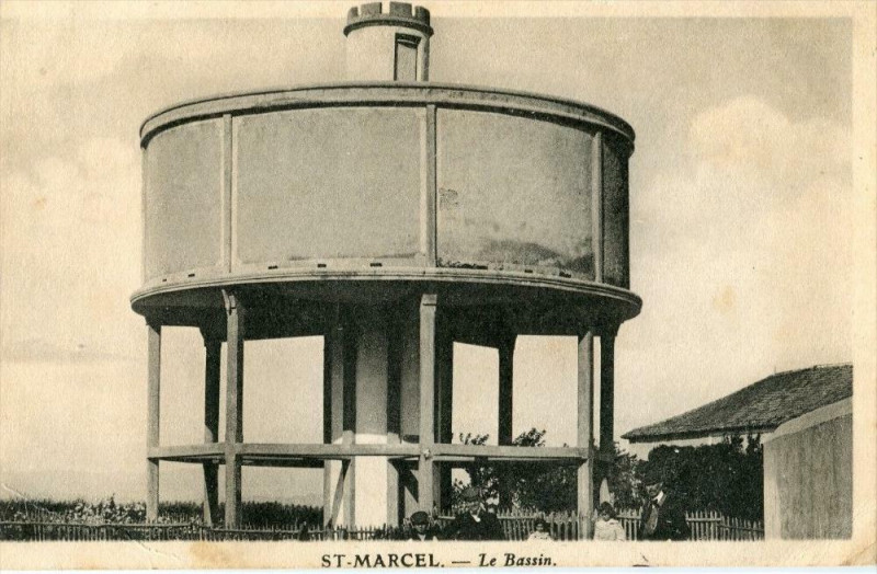 Carte postale ancienne Saint Marcel Le Bassin (Frais de port offert
