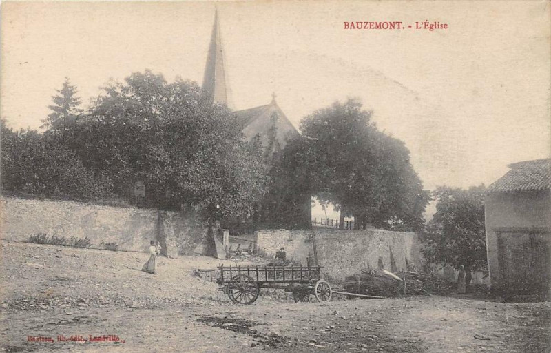Carte postale ancienne Bauzemont à Bauzemont