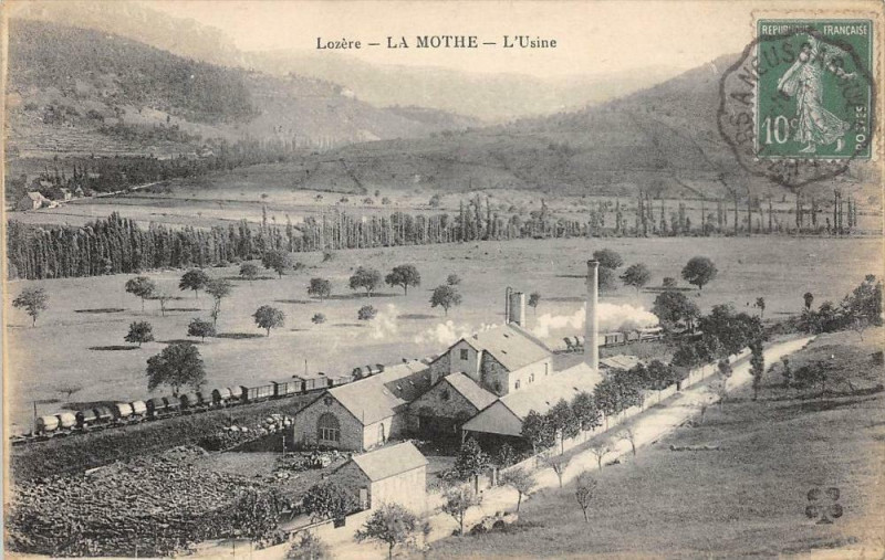 Carte postale ancienne La Mothe L'Usine