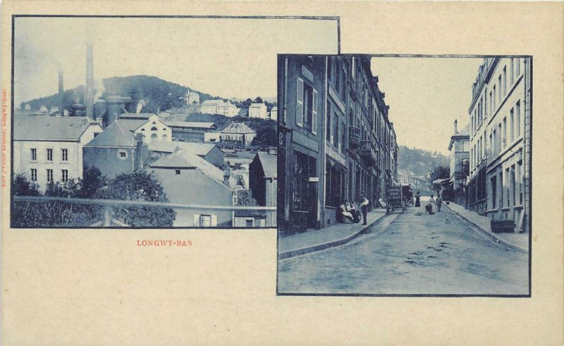 Carte postale ancienne Longwy Bas (Dos Non Divise à Longwy