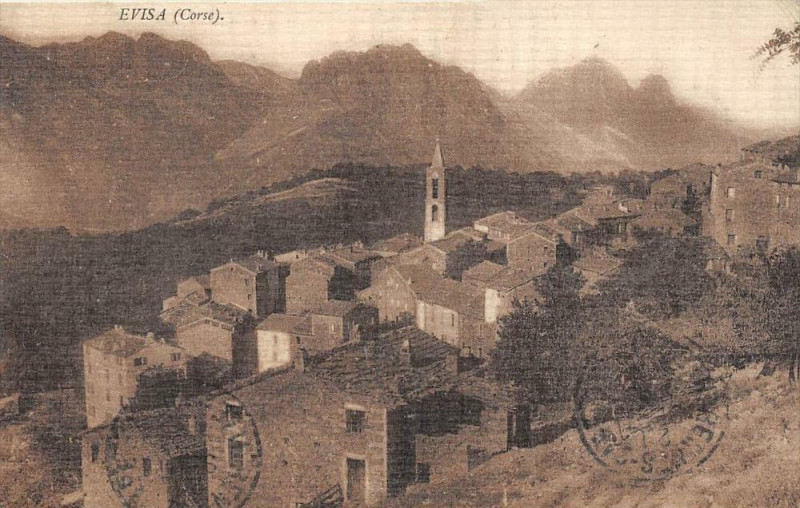 Carte postale ancienne 20 Corse Evisa Corse à Évisa