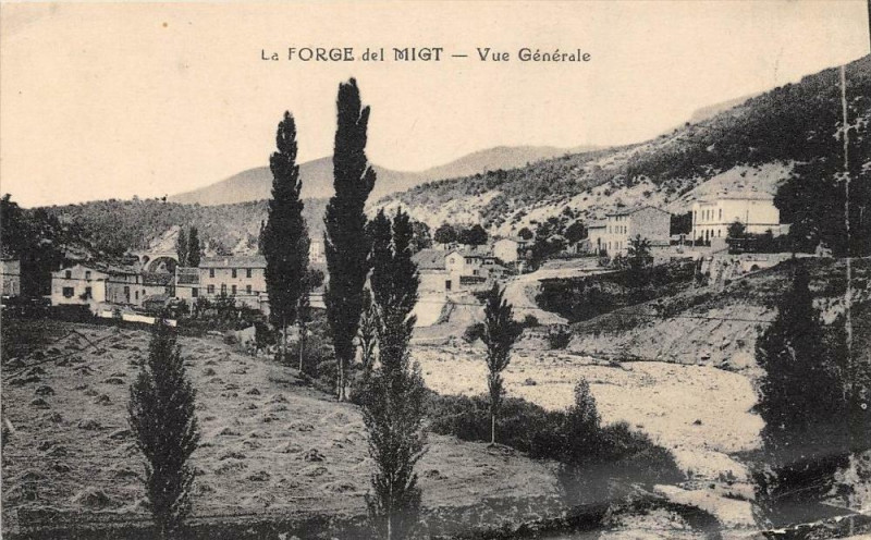 Carte postale ancienne La Forge Del Migt Vue Generale