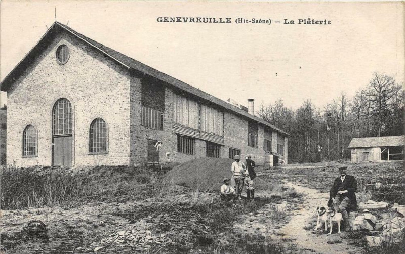 Carte postale ancienne Genevreuille La Platrerie à Genevreuille